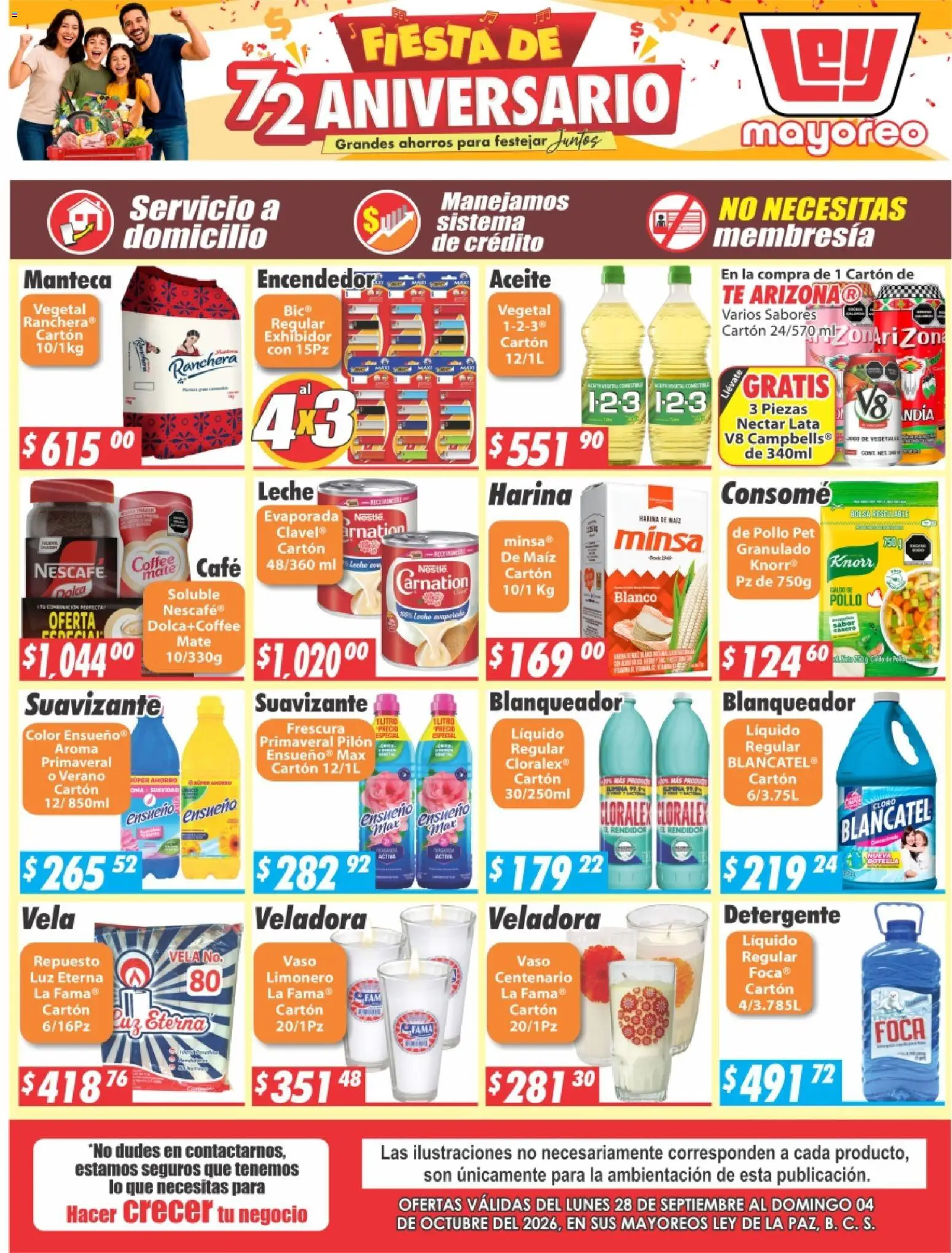 Nuevas ofertas de Casa Ley válidas en toda la República Mexicana desde el 28/09/2026. ¡Encuentra las mejores ofertas en Casa Ley folleto! | Página: 2