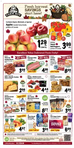 Preview of Farm Boy weekly flyer / circulaire from shop Farm Boy valid from Oct 15, 2026