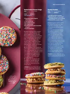 Preview of Woolworths Fresh Ideas magazine - valid from 01.05.2026 | Page: 83 | Products: Crackers, Butter, Chocolate, Press