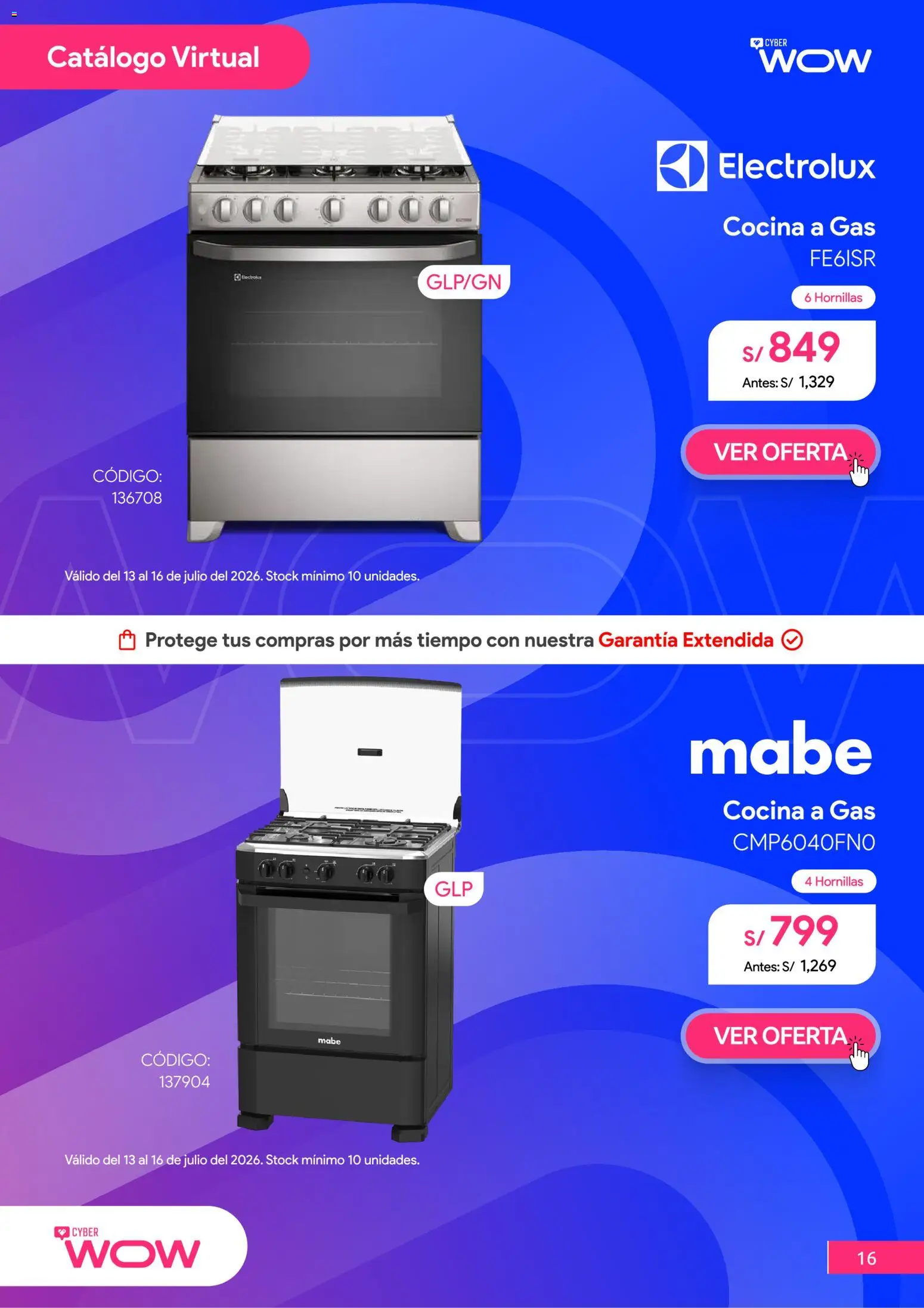 Catálogo Hiraoka válido desde 13/07/2026 | Página: 17 | Productos: Cocina