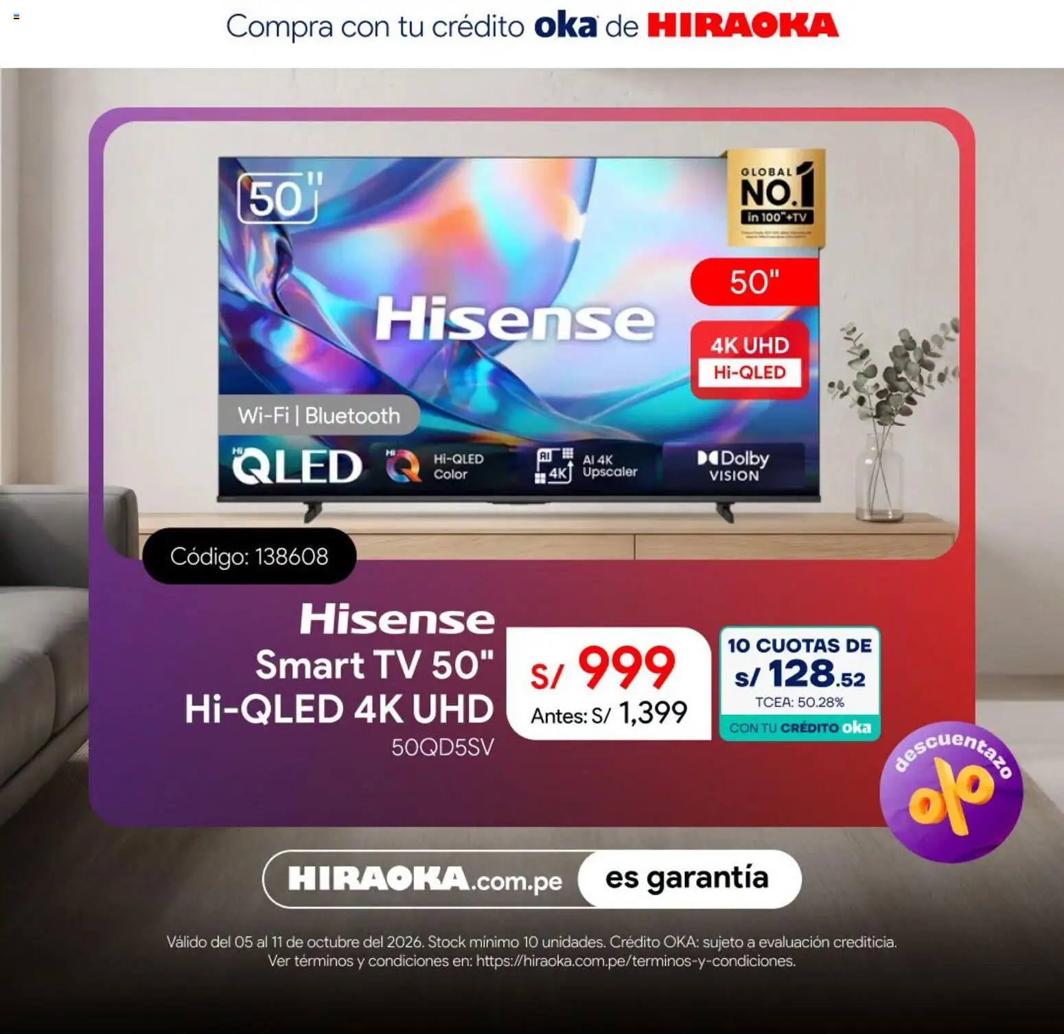 Catálogo Hiraoka válido desde 05/10/2026 | Página: 3