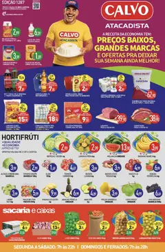 Calvo Atacadista - Ofertas da semana - Pré-Visualização do folheto da loja Calvo Atacadista, válido de 20/07/2026