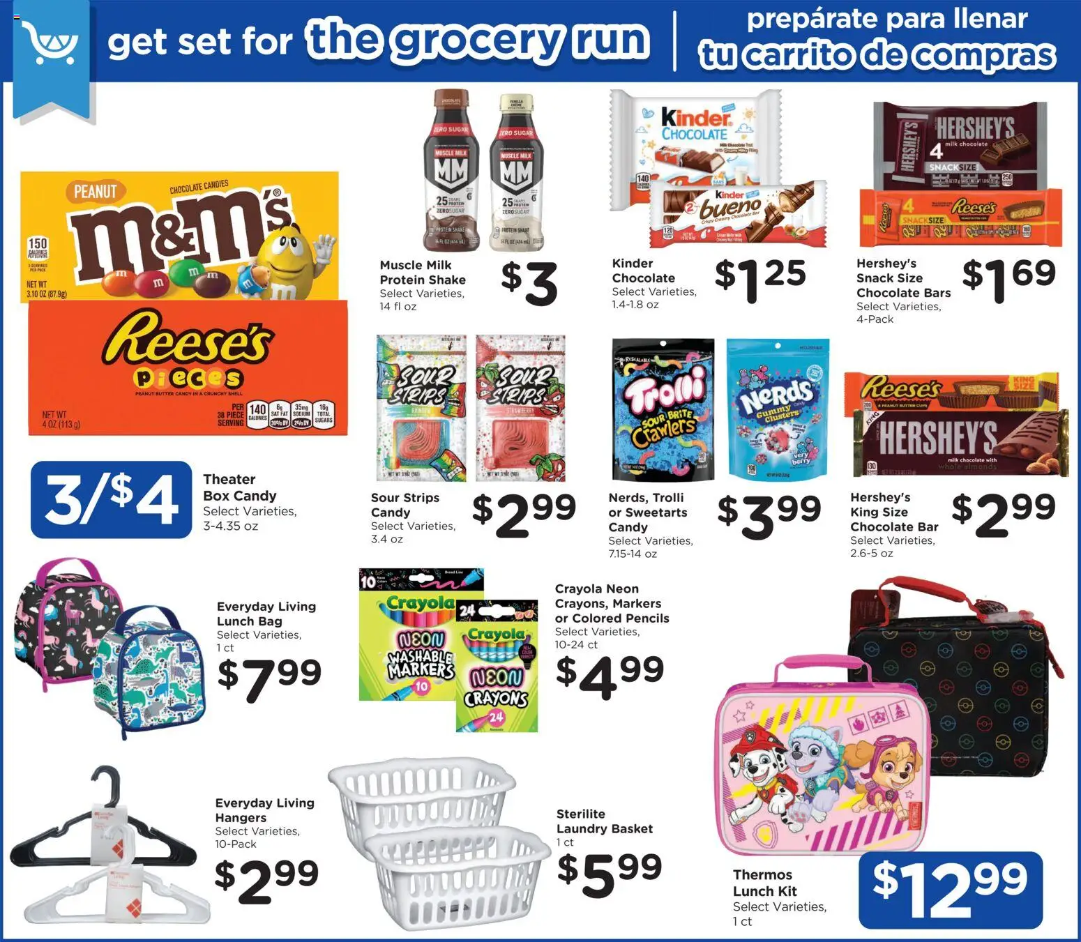 Food 4 Less Weekly Ad - valid from 07/29/2026 | Page: 9 | Products: Basket, Butter, Chocolate, Bag