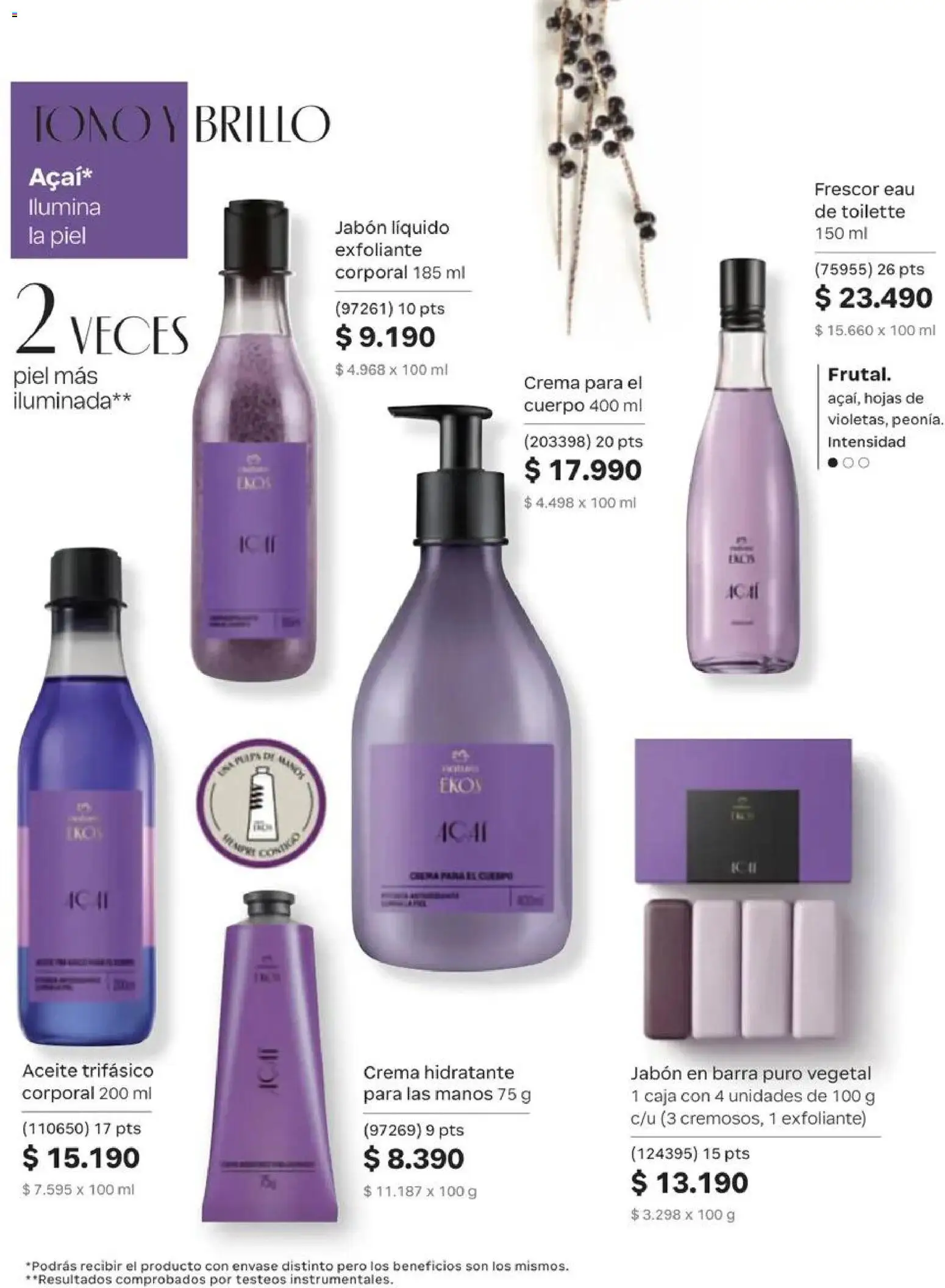 Natura catálogo │ válido desde el 31.08.2026 | Página: 147 | Productos: Brillo, Caja, Jabón, Aceite