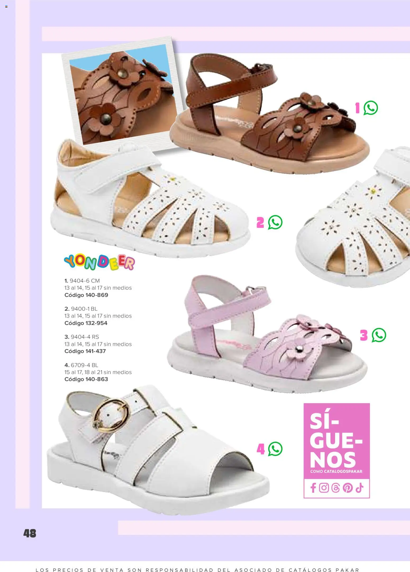Nuevas ofertas de SC Pakar válidas en toda la República Mexicana desde el 30.01.2026. ¡Encuentra las mejores ofertas en SC Pakar catálogo Niña! | Página: 48