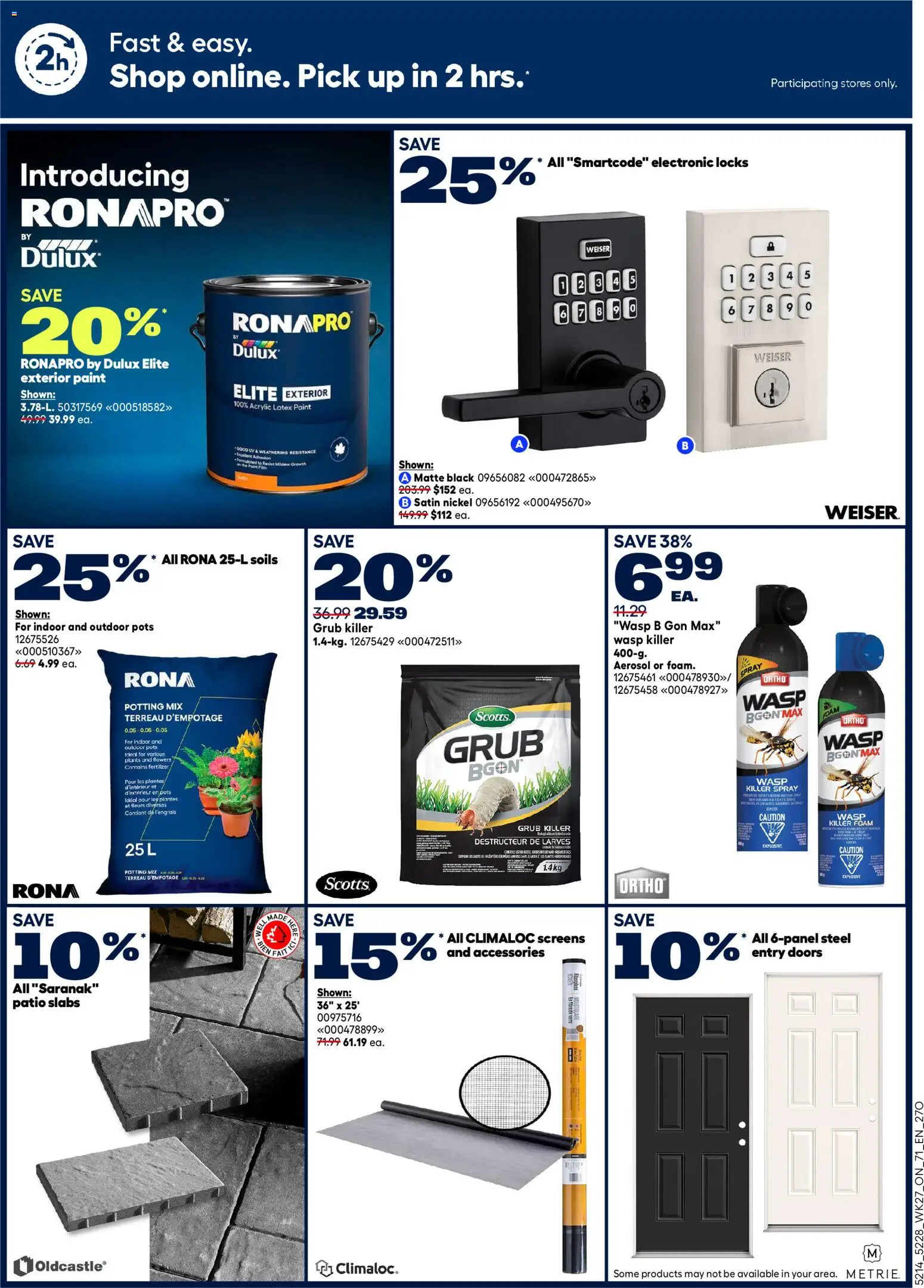 Rona flyer valid from Jul 30, 2026 | Page: 3