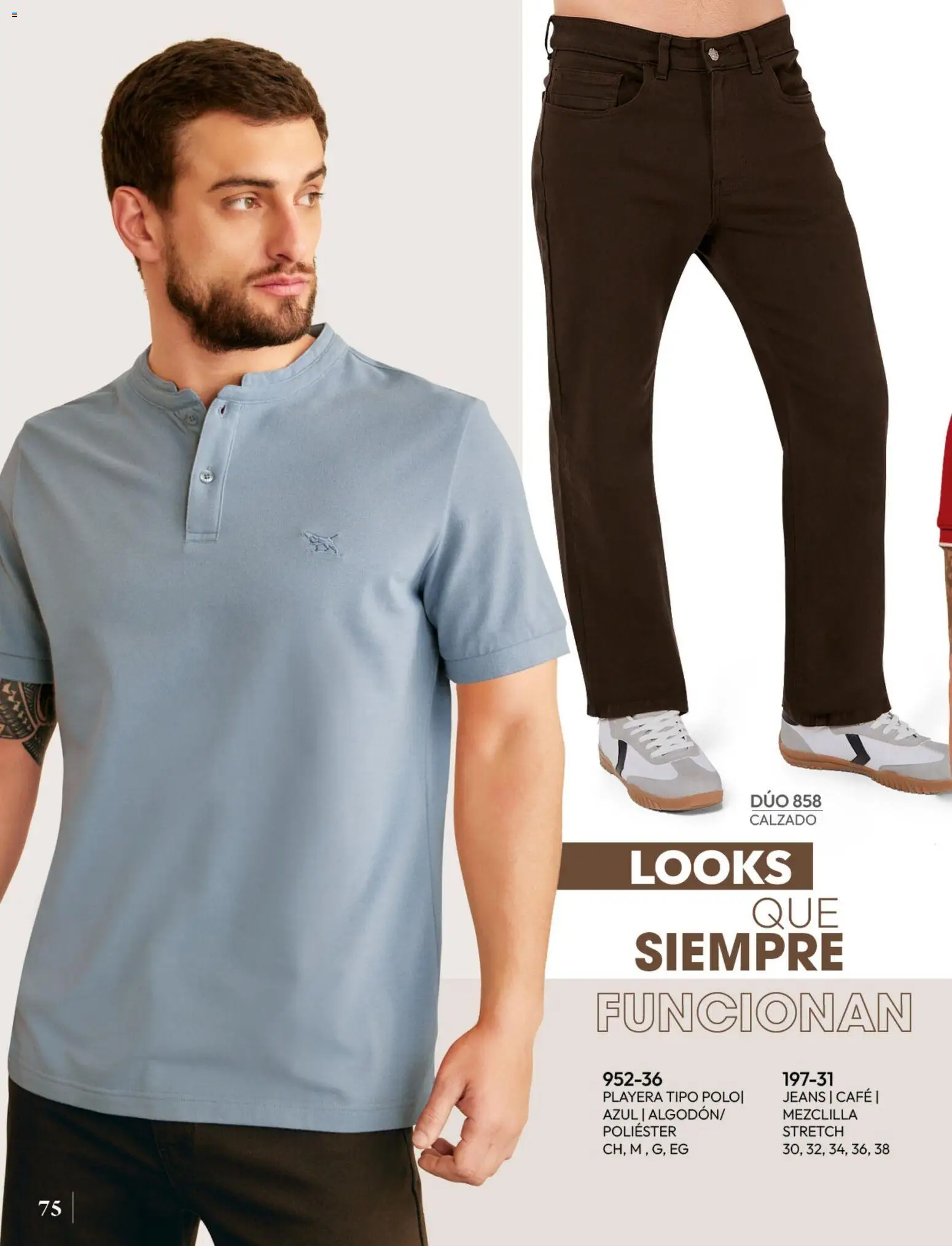 Nuevas ofertas de Cklass válidas en toda la República Mexicana desde el 08/07/2026. ¡Encuentra las mejores ofertas en Cklass catálogo Ropa caballero! | Página: 76 | Productos: Café, Playera