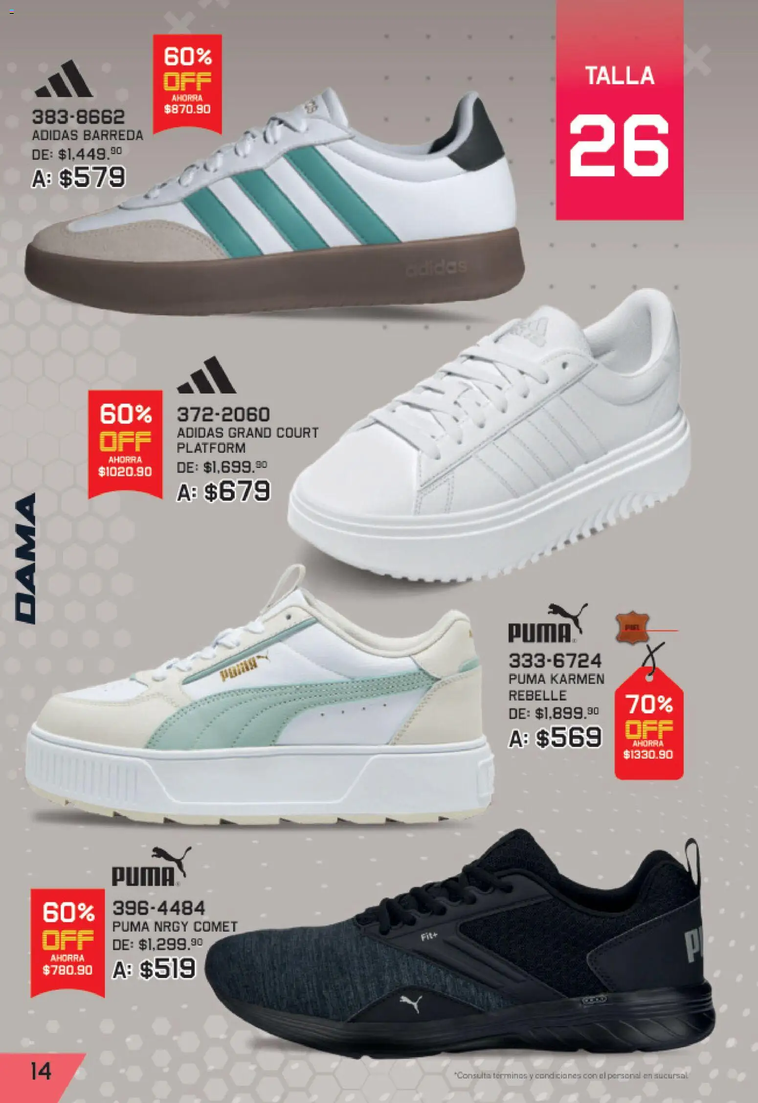 Nuevas ofertas de Andrea válidas en toda la República Mexicana desde el 27/09/2026. ¡Encuentra las mejores ofertas en Andrea catálogo Lo mejor de marcas! | Página: 14