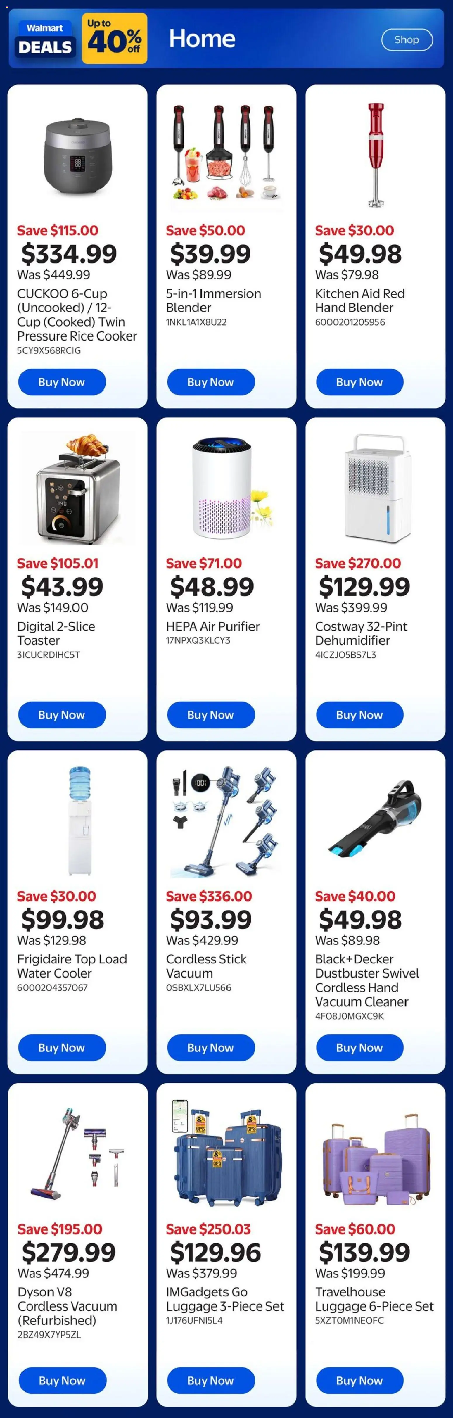 Walmart flyer valid from Oct 5, 2026 | Page: 6