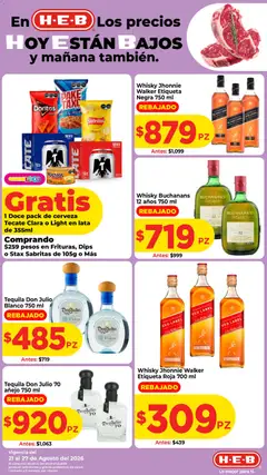 Vista previa de H-E-B folleto, nuevo folleto de la tienda, válido en México a partir del 21/08/2026 | Página: 3