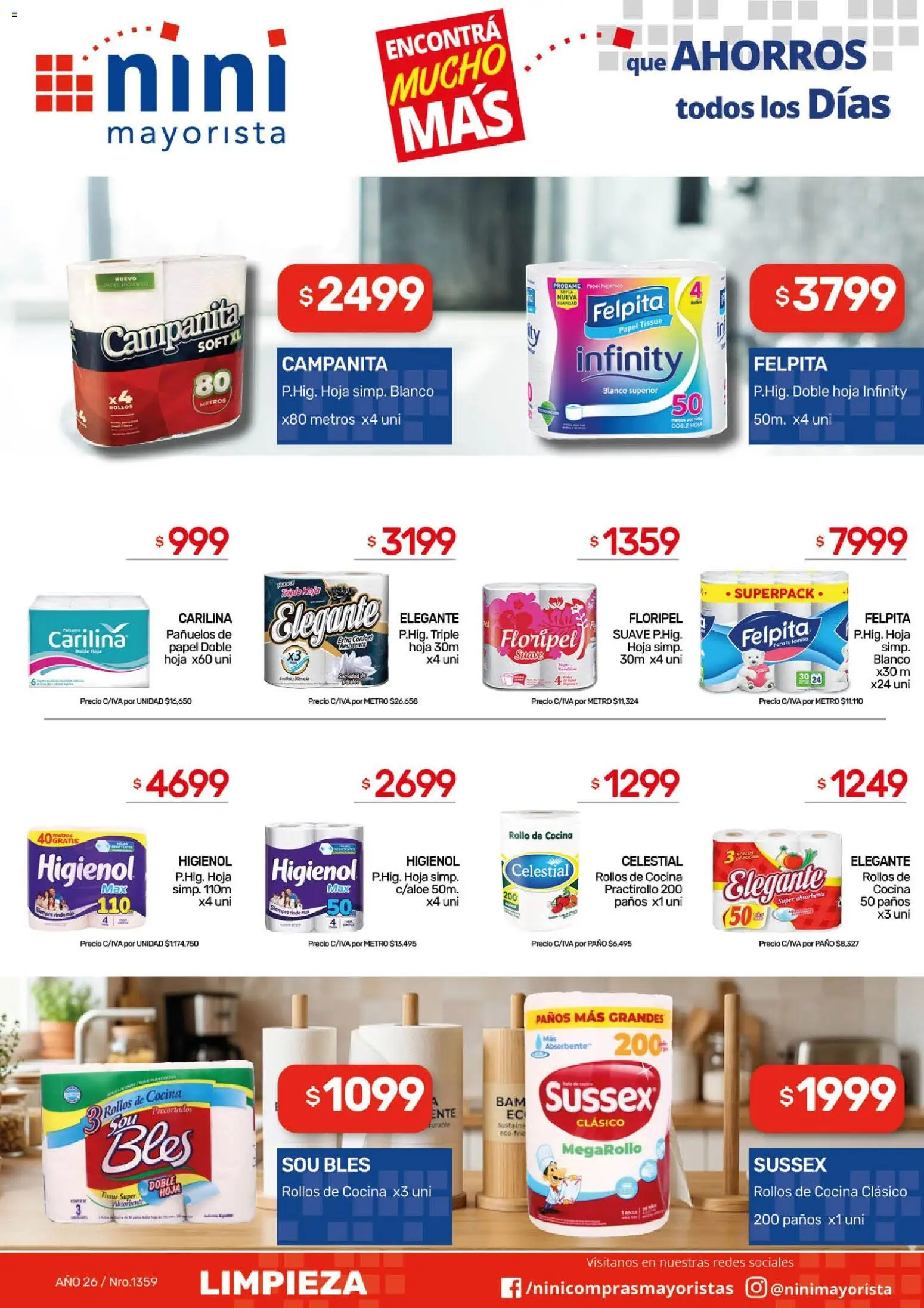 NINI Mayorista ofertas │ válido desde el 11.05.2026 | Página: 8 | Productos: Cocina