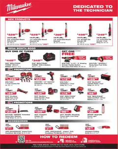 Preview of NAPA Auto Parts weekly flyer from shop NAPA Auto Parts valid from Jul 1, 2026 | Page: 6 | Products: Radio, Grinder, Box, Battery