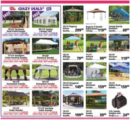 Preview of Ocean State Job Lot weekly ads valid from 07/16/2026 | Page: 13 | Products: Tent, Backpack