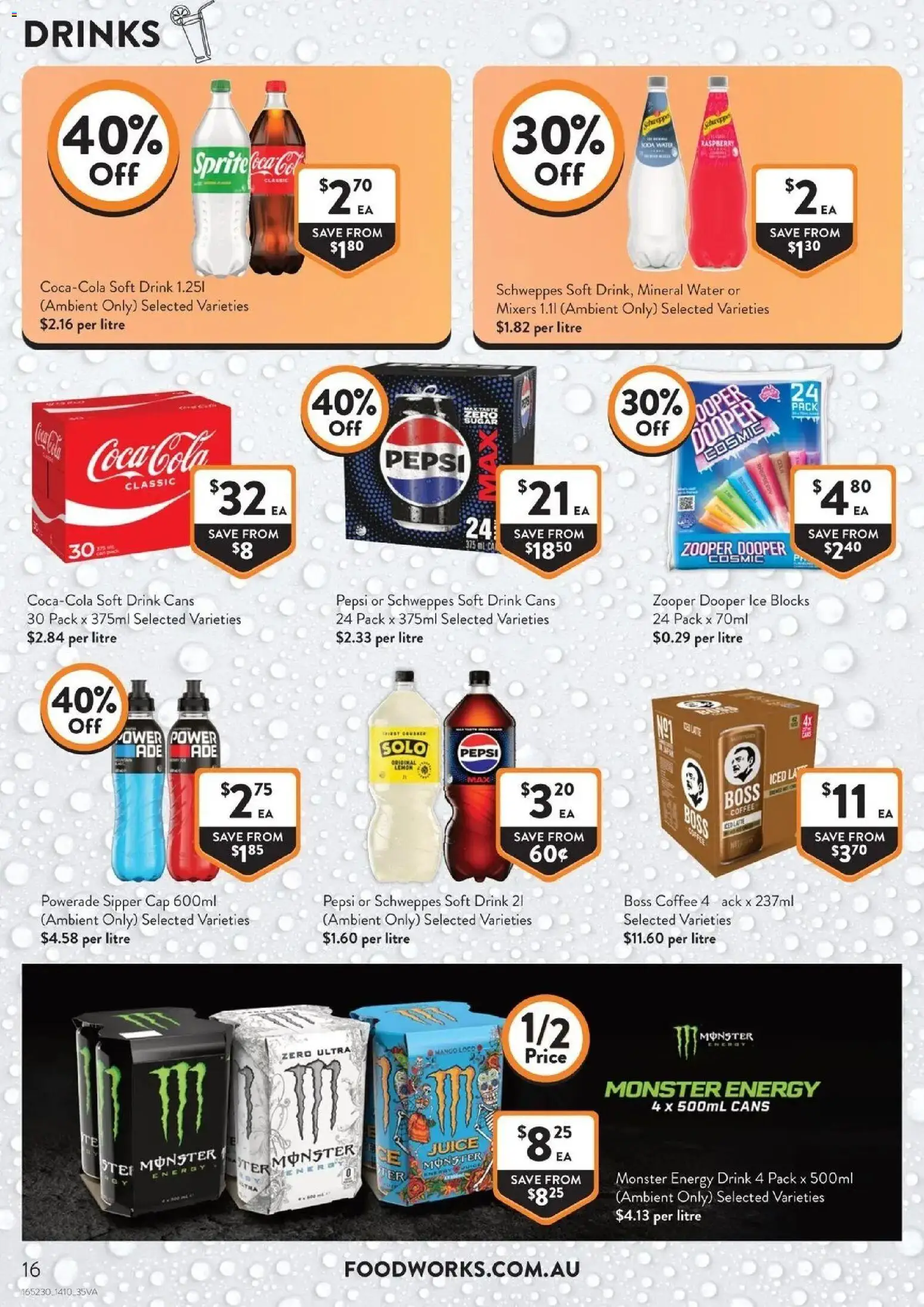Foodworks catalogue Supermarket NSW - 14/10/2026 > weekly / monthly specials | Page: 16