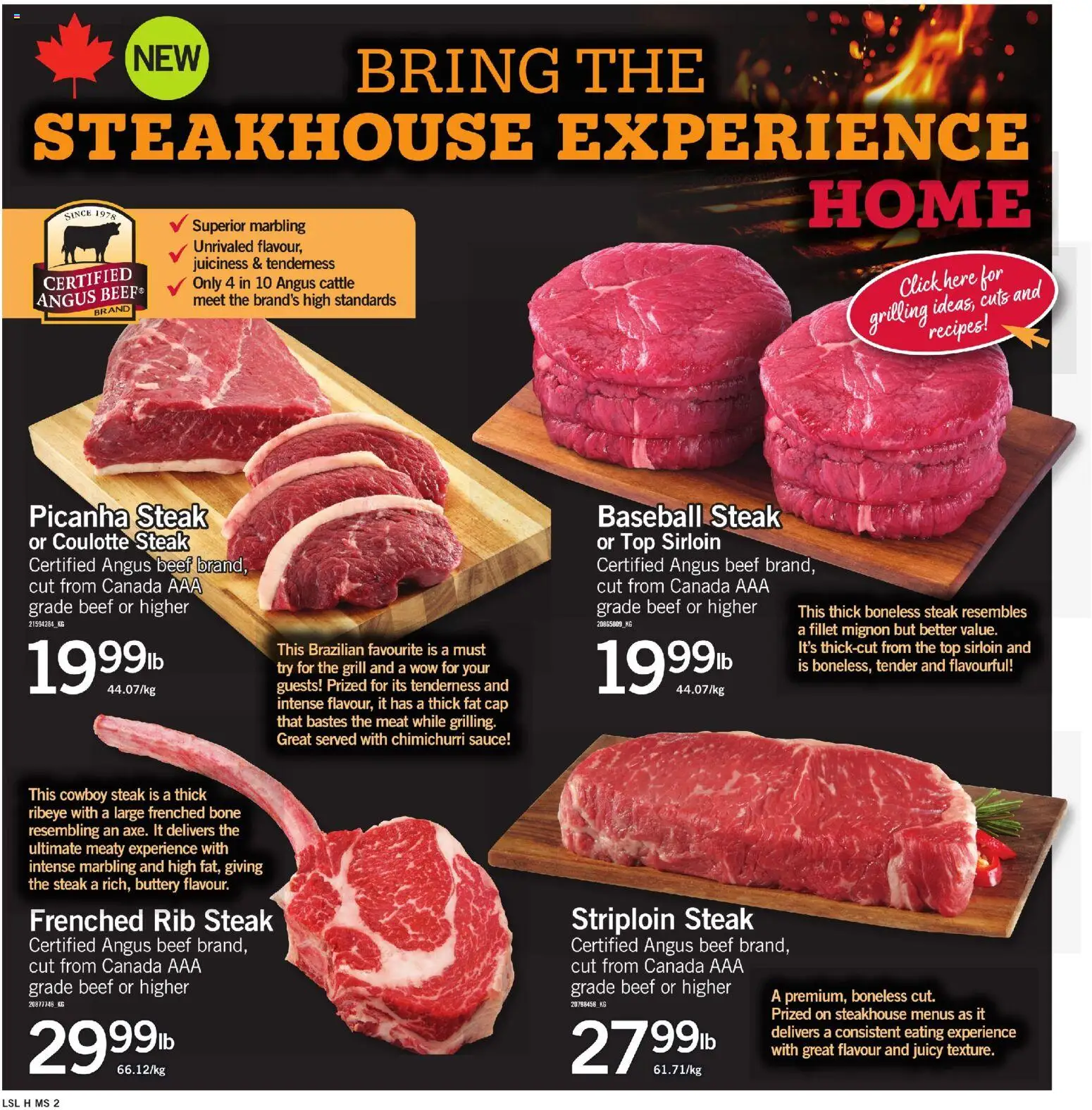 Loblaws flyer valid from 04.06.2026 | Page: 5 | Products: Beef, Cap, Grill