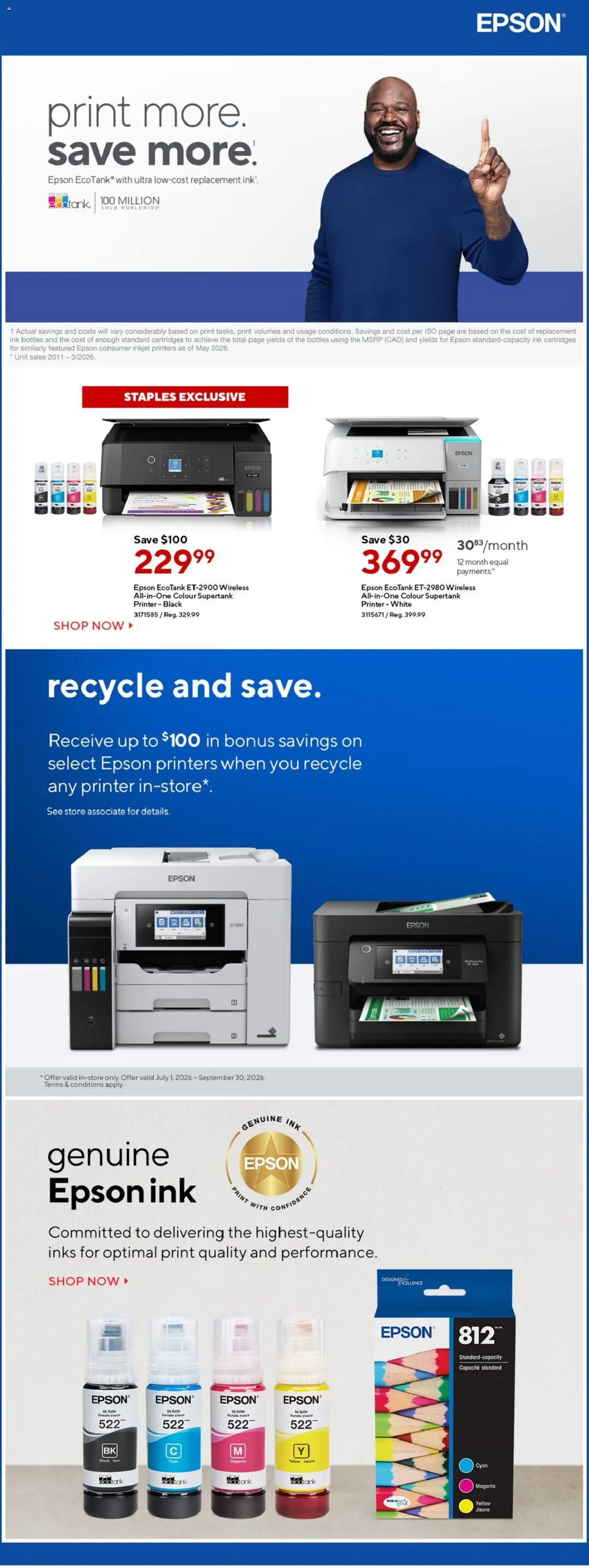 Staples flyer valid from Sep 18, 2026 | Page: 17