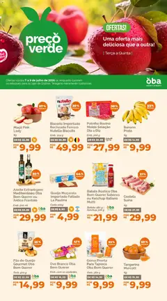 Oba Hortifruti - Ofertas da semana - Pré-Visualização do folheto da loja Oba Hortifruti, válido de 07/07/2026