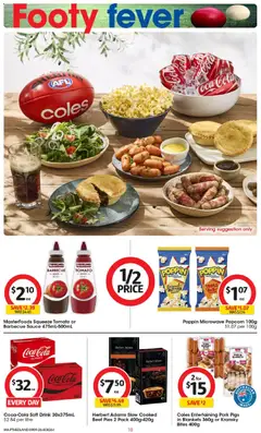 Preview of Coles catalogue - valid from 09/09/2026 | Page: 10 | Products: Snacks, Light, Chocolate, Coconut