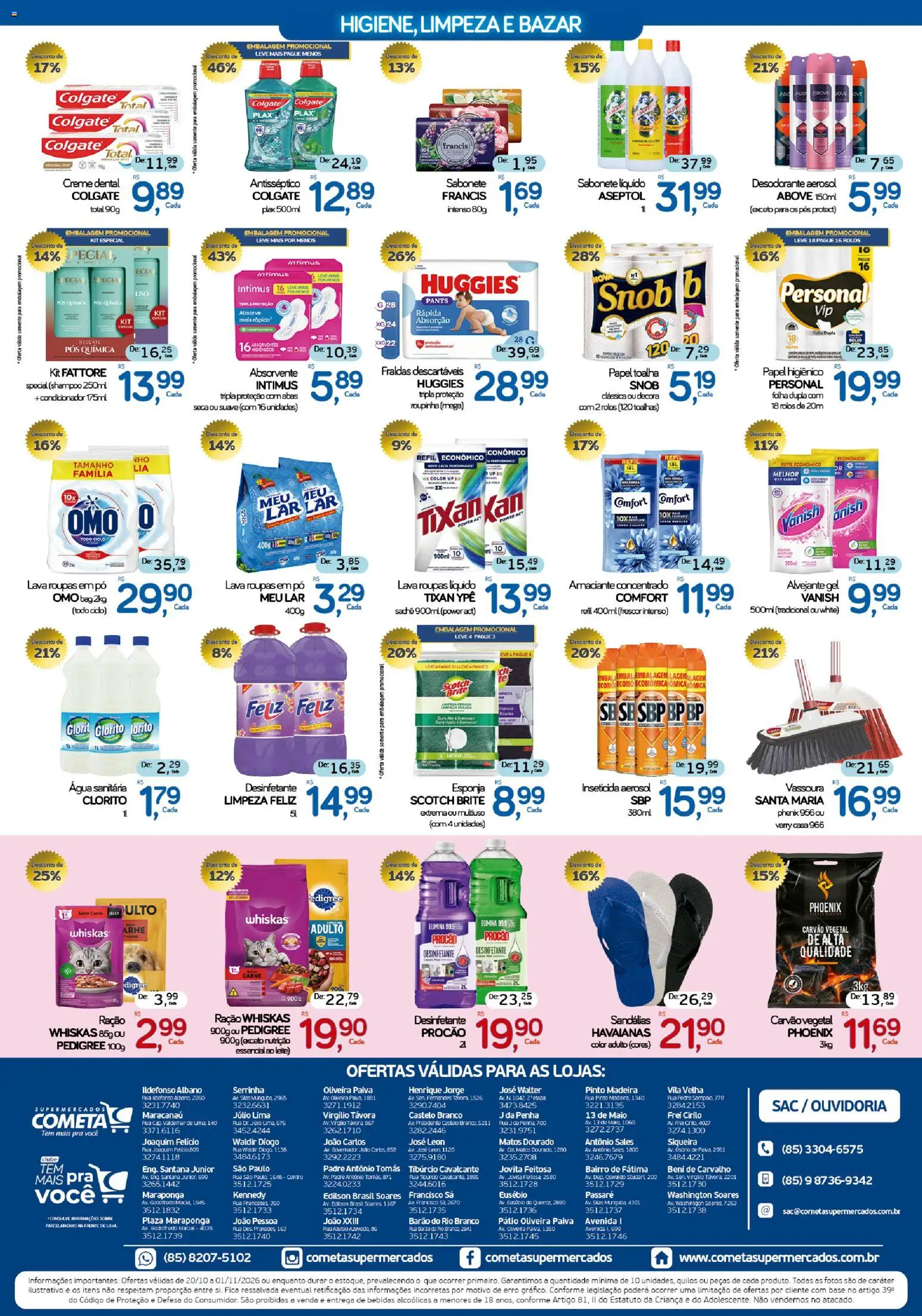 Cometa Supermercados Folheto - válido de 20/10/2026 | Página: 4