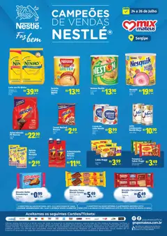 Mateus ofertas Especial Nestle - Pré-Visualização do folheto da loja Mateus, válido de 24/07/2026