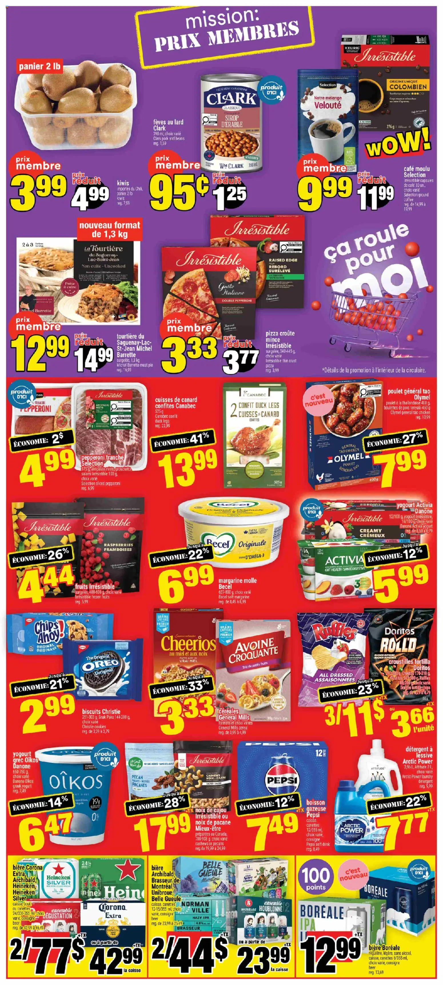 Super C flyer valid from Sep 24, 2026 | Page: 2 | Products: Cookies, Heineken, Meat, Lard
