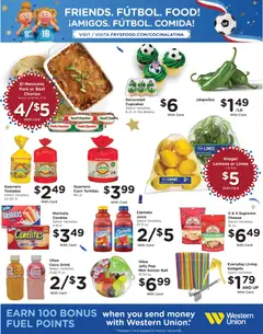 Preview of Fry's Food weekly ads valid from 07/01/2026 | Page: 17 | Products: Cheese, Juice, Beef, Bag