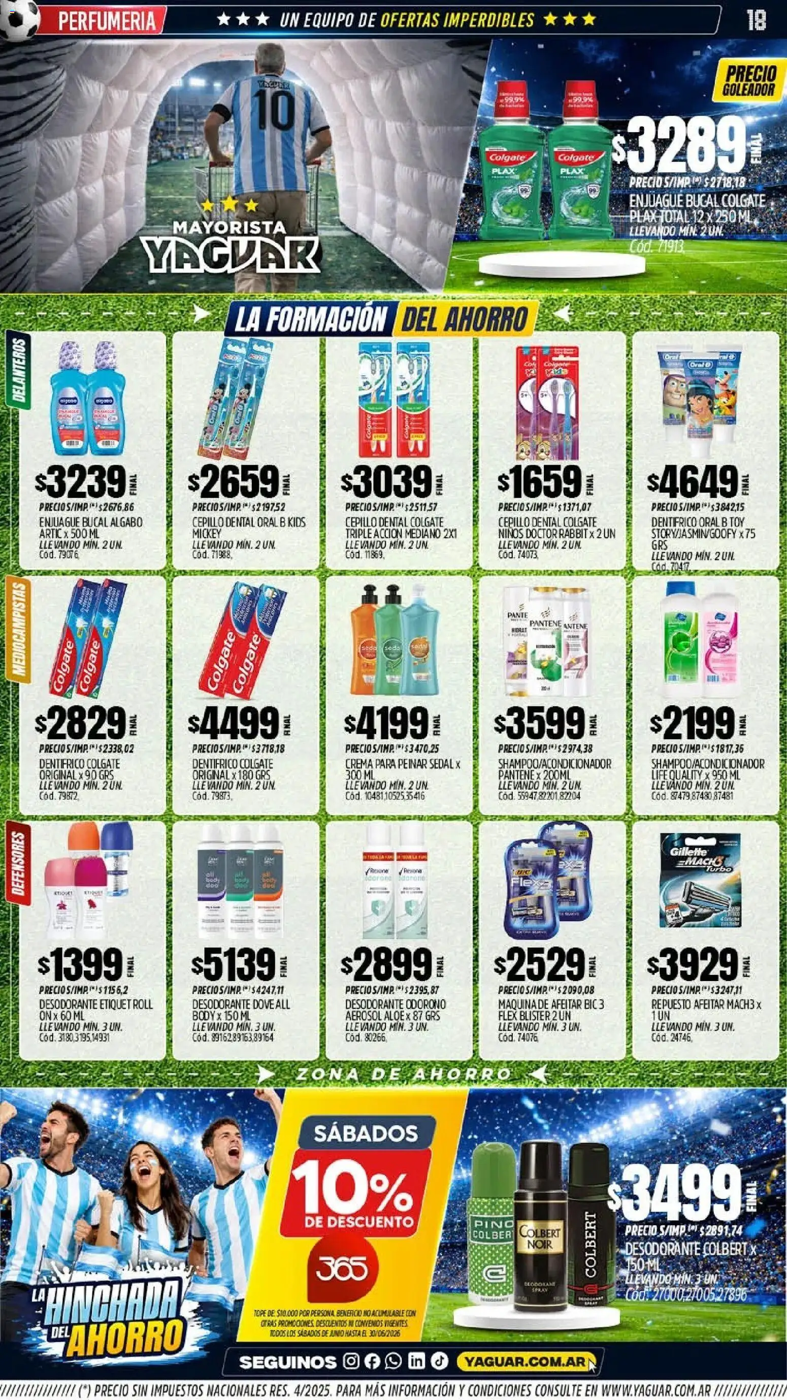 Yaguar catálogo │ válido desde el 15.06.2026 | Página: 17 | Productos: Body, Maquina de afeitar, Cepillo, Crema