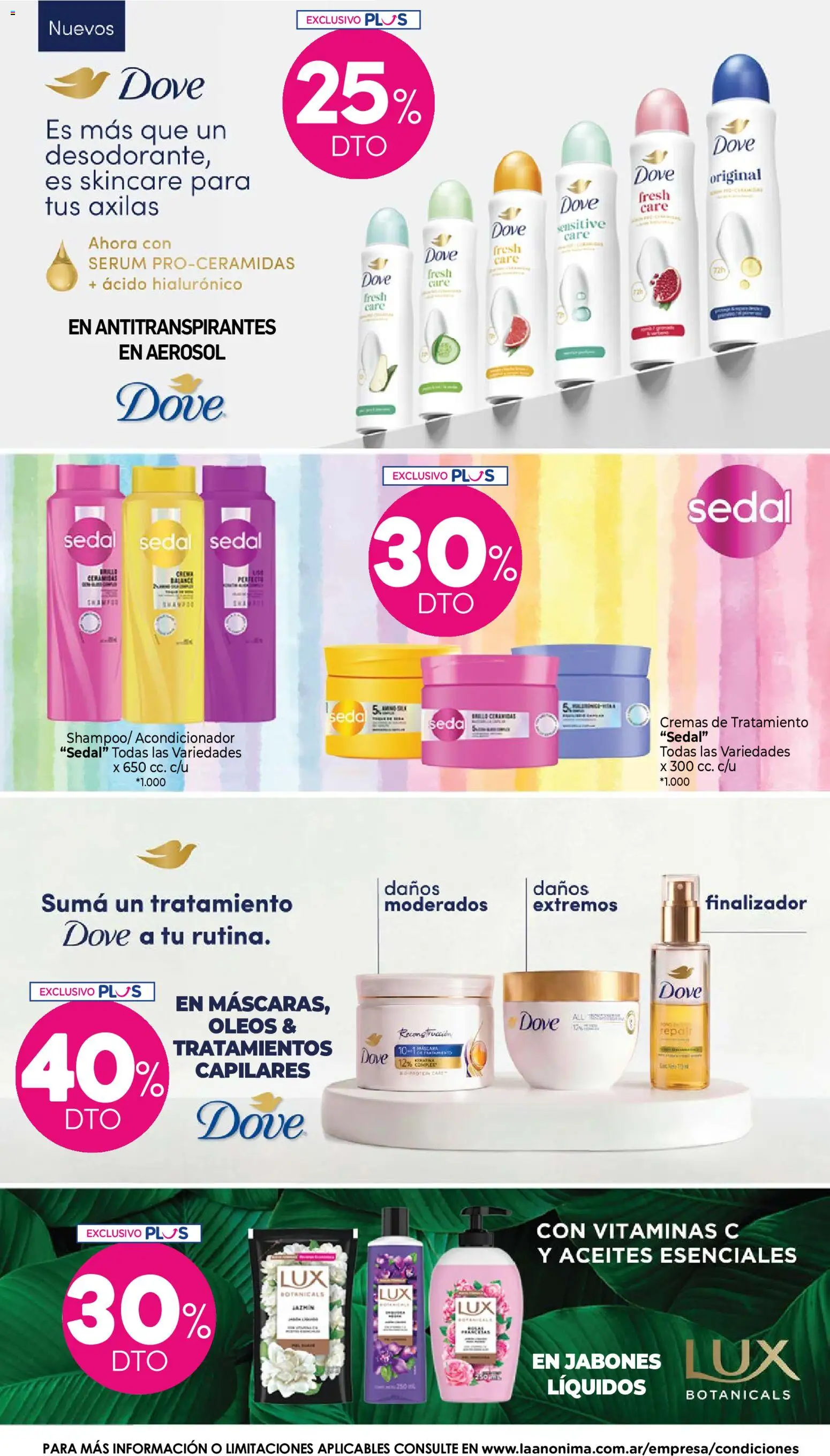 La Anonima catálogo │ válido desde el 21.05.2026 | Página: 25 | Productos: Vitaminas, Serum, Máscara, Acondicionador
