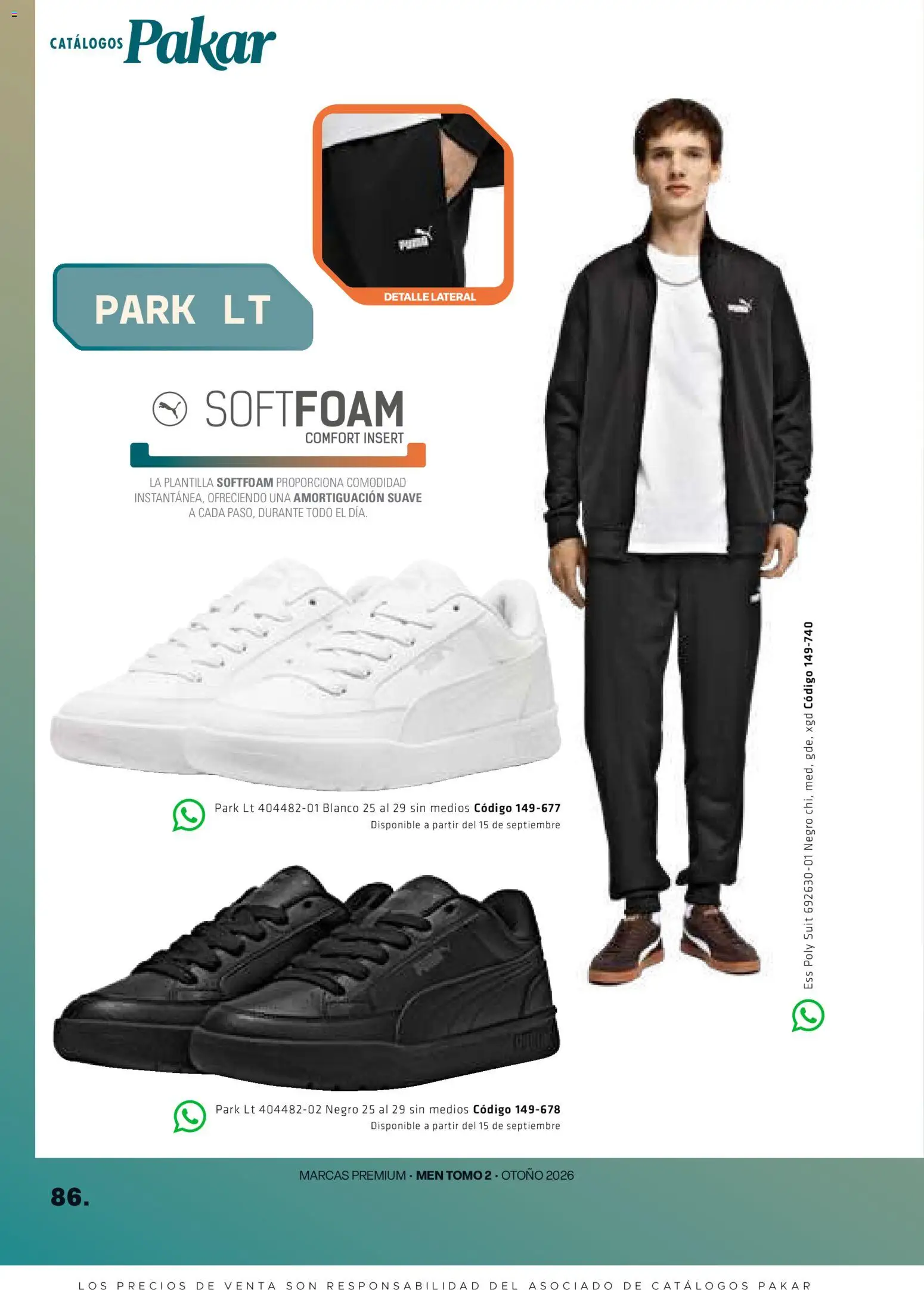 Nuevas ofertas de SC Pakar válidas en toda la República Mexicana desde el 28/08/2026. ¡Encuentra las mejores ofertas en SC Pakar catálogo Premium Men Tomo 2! | Página: 86