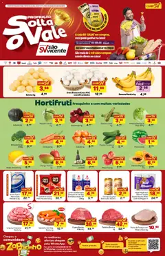 Supermercados São Vicente - Ofertas da semana - Pré-Visualização do folheto da loja Supermercados São Vicente, válido de 25/08/2026