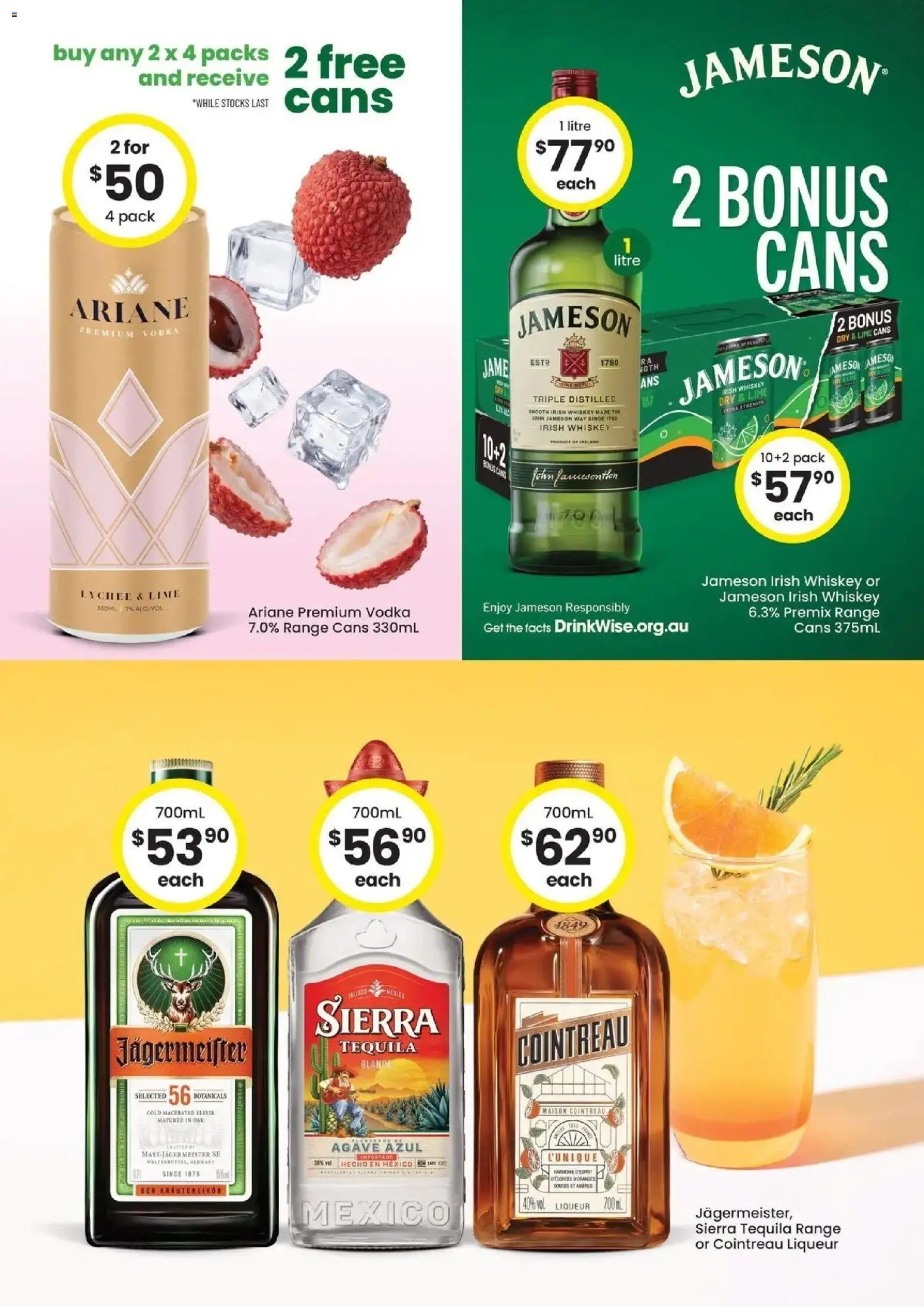 The Bottle-O catalogue - valid from 15.06.2026 | Page: 2 | Products: Vodka, Whiskey, Lime