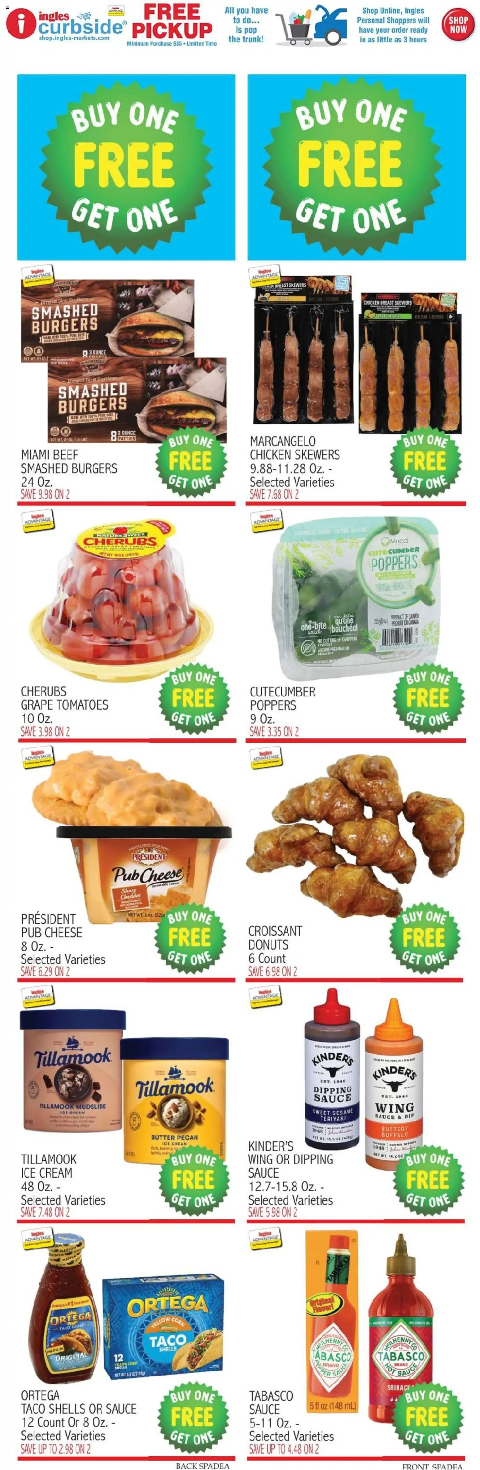 Ingles Weekly Ad - valid from 08/26/2026 | Page: 9 | Products: Butter, Beef, Pepper, Camera