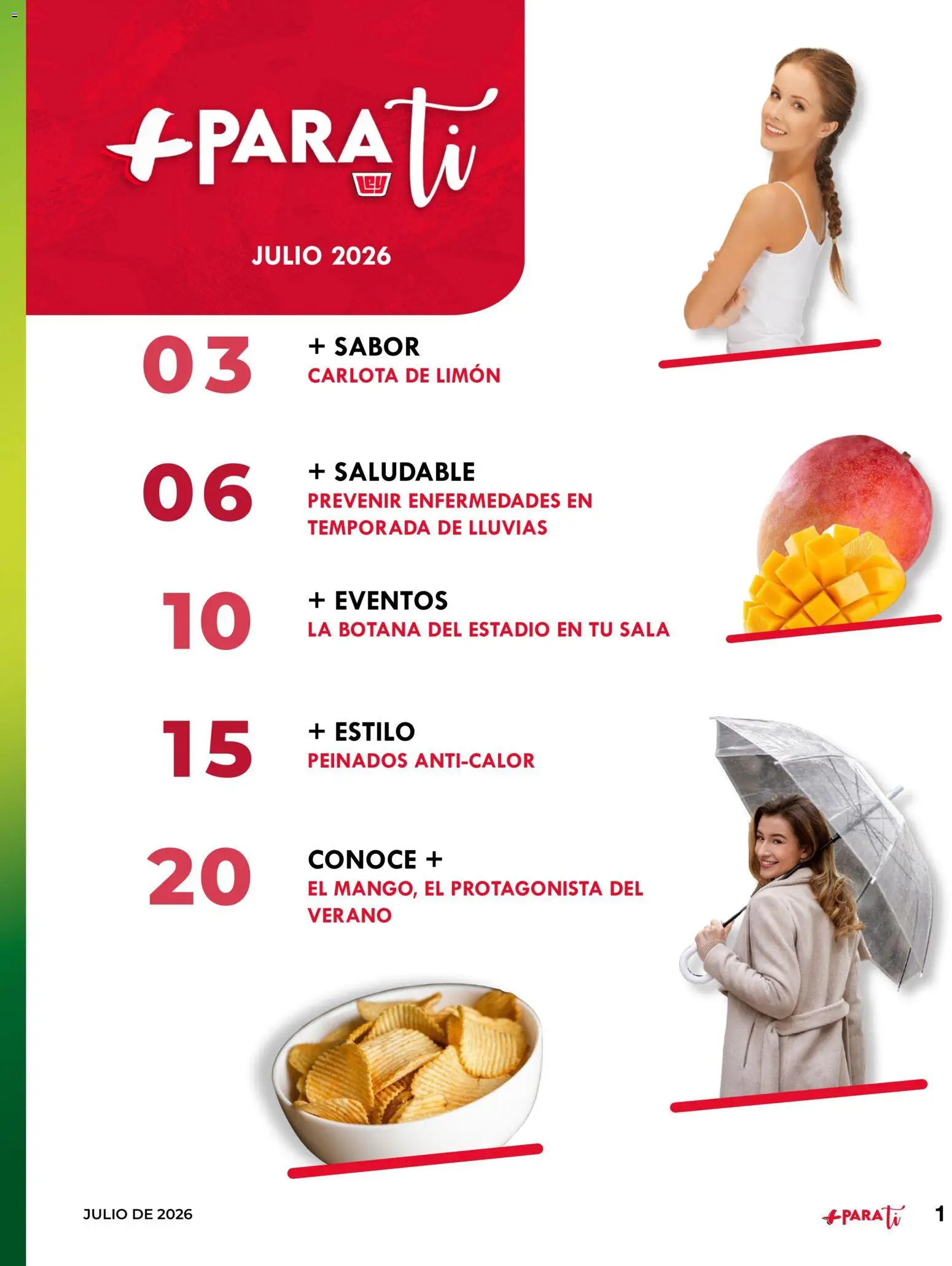 Nuevas ofertas de Casa Ley válidas en toda la República Mexicana desde el 01/07/2026. ¡Encuentra las mejores ofertas en Casa Ley folleto Para ti! | Página: 3 | Productos: Limón