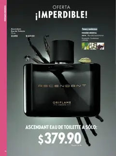 Vista previa de Oriflame campaña 9 2026, nuevo folleto de la tienda, válido en México a partir del 20.06.2026 | Página: 78 | Productos: Eau de toilette