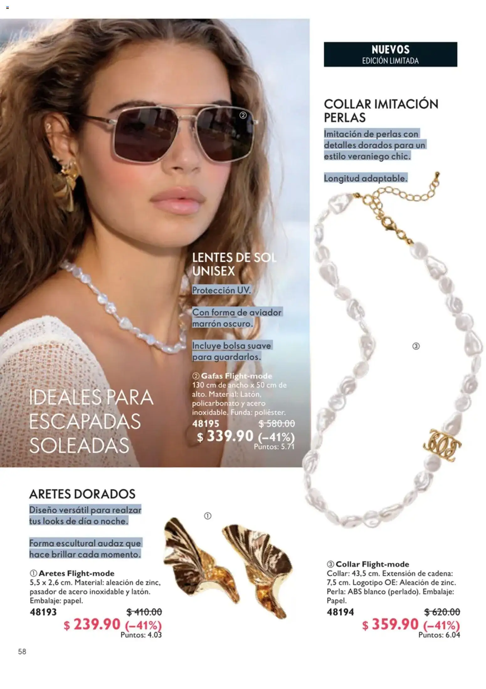 Nuevas ofertas de Oriflame válidas en toda la República Mexicana desde el 12/09/2026. ¡Encuentra las mejores ofertas en Oriflame campaña 13 2026! | Página: 58