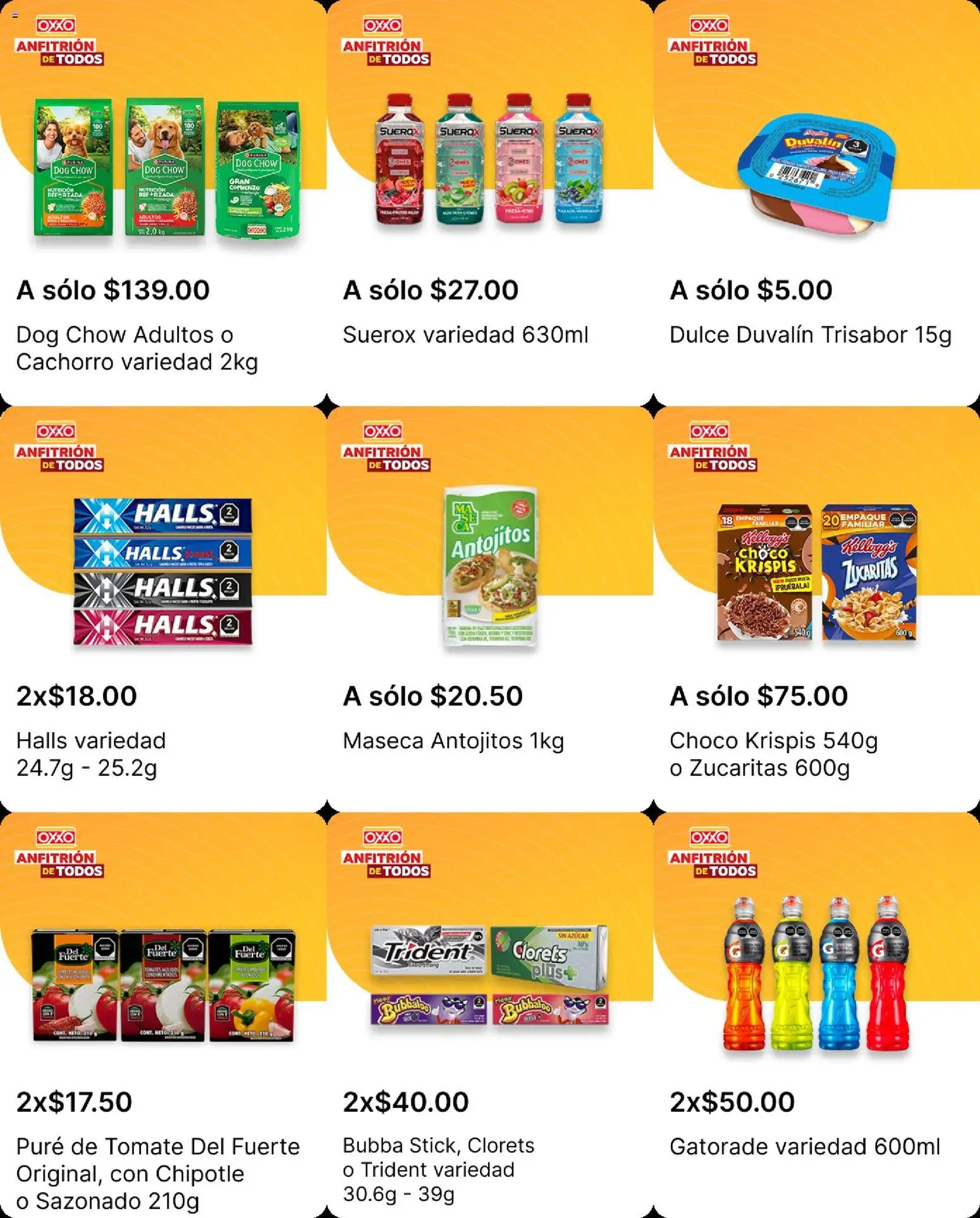 Nuevas ofertas de OXXO válidas en toda la República Mexicana desde el 12.03.2026. ¡Encuentra las mejores ofertas en OXXO folleto! | Página: 11 | Productos: Paleta, Chocolate, Pañales, Té