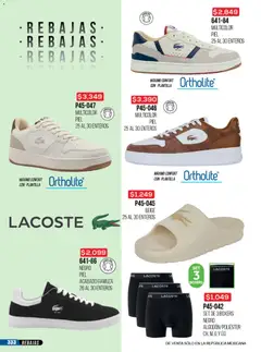 Vista previa de Cklass catálogo Rebajas sobre rebajas calzado, nuevo folleto de la tienda, válido en México a partir del 23/06/2026 | Página: 334 | Productos: Boxers, Gamuza