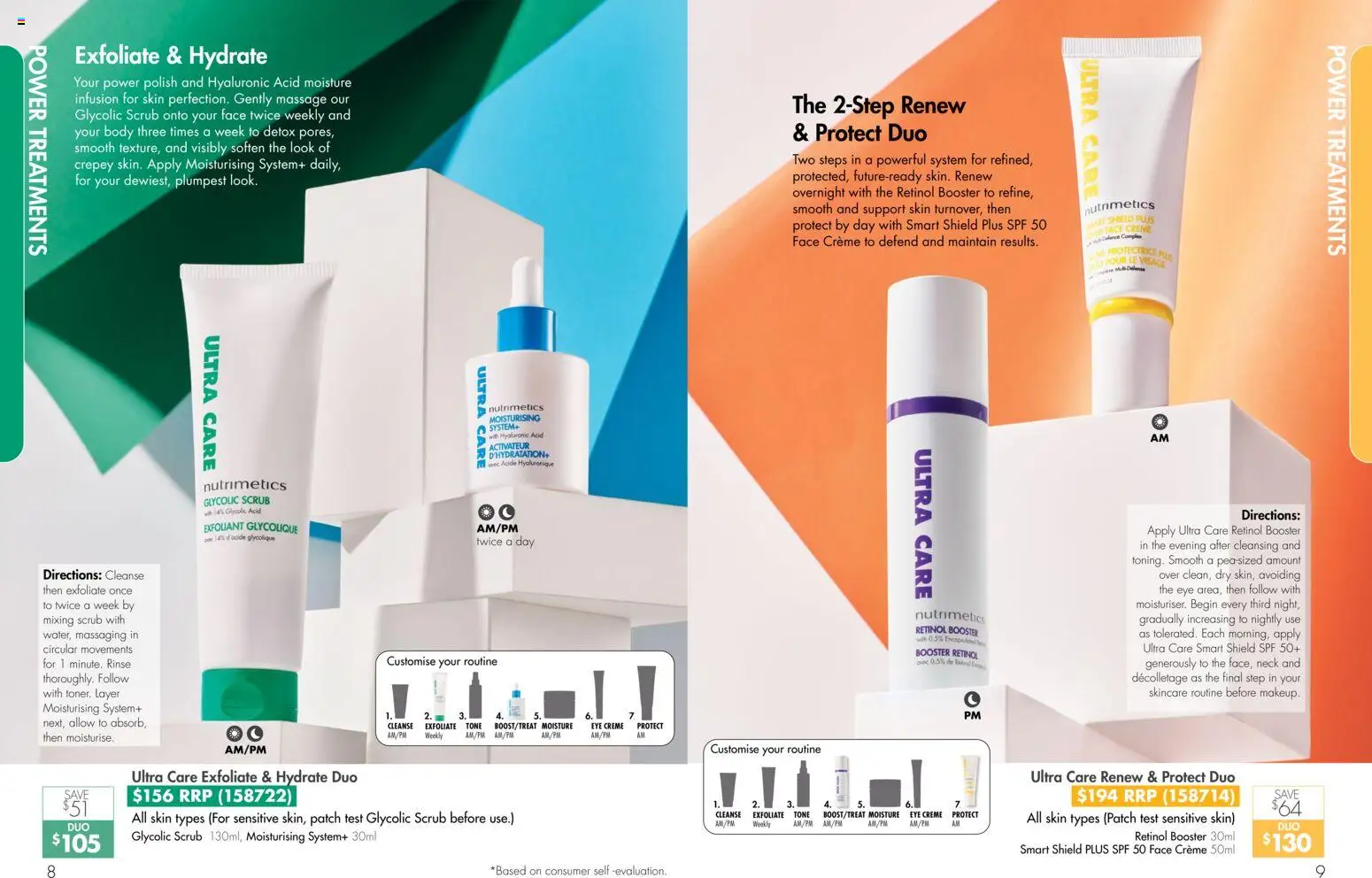 Nutrimetics catalogue - valid from 01/07/2026 | Page: 5 | Products: Scrub, Polish, Retinol, Sensitive skin