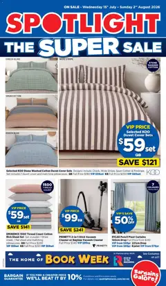 Spotlight catalogue preview  - valid from 15 Jul 2026