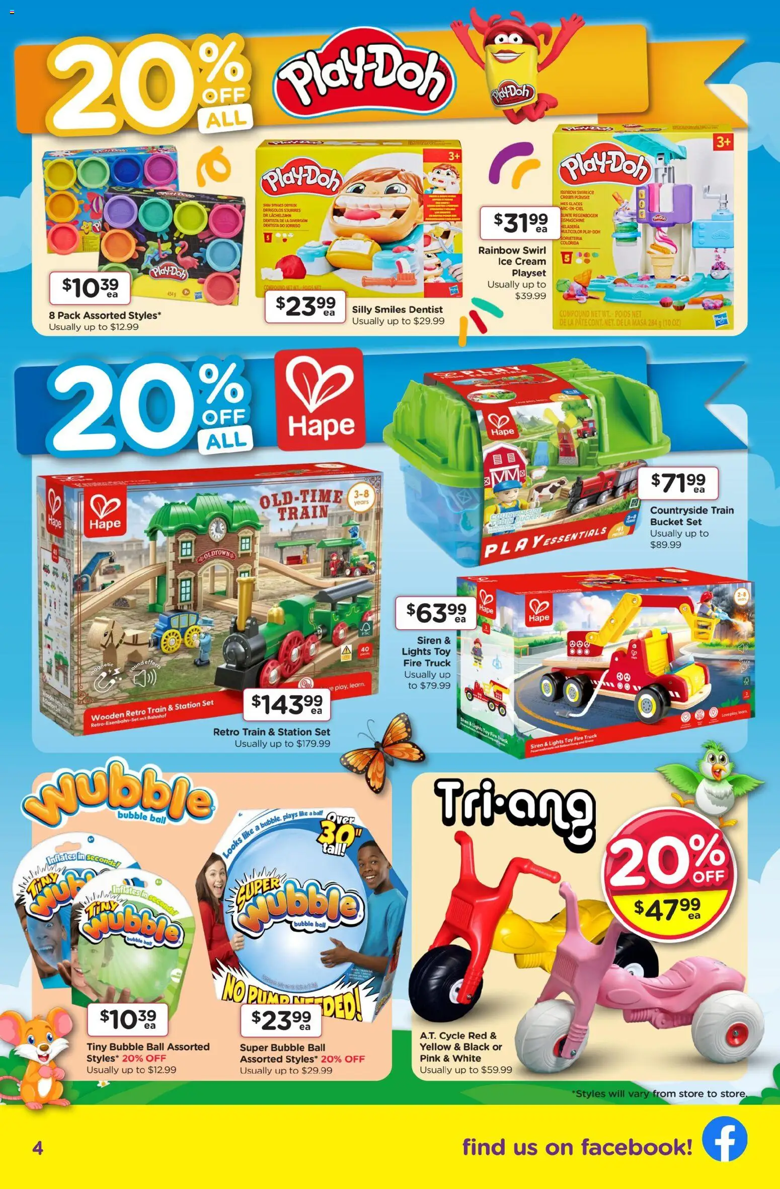 Toyworld catalogue - valid from 22/09/2026 | Page: 4 | Products: Bucket, Cream, Ice cream, Ice