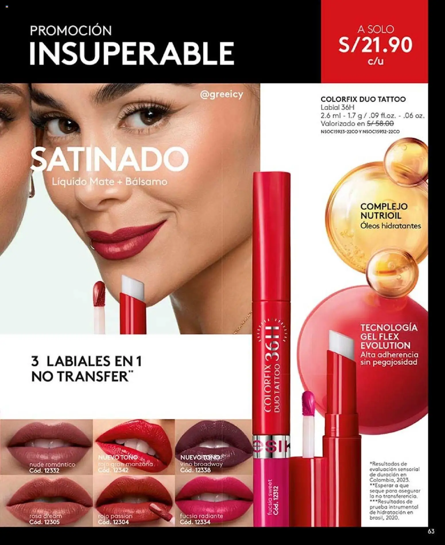 Catálogo Ésika válido desde 11/07/2026 | Página: 63 | Productos: Vino