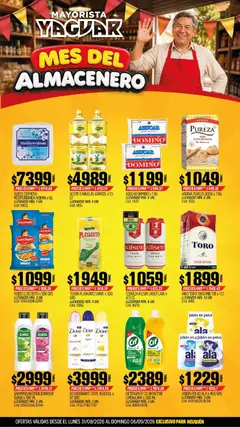 Vista previa Yaguar - Oferta Semanal Neuquen válido desde el 31/08/2026