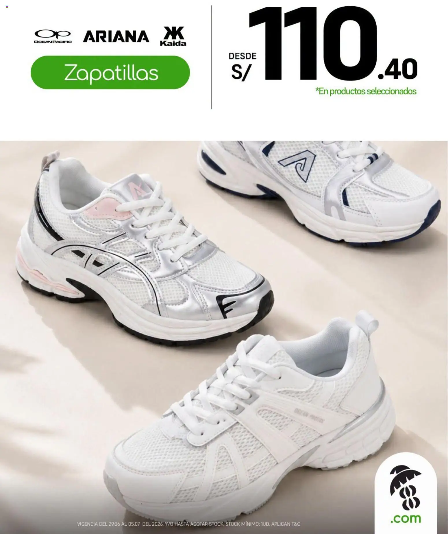 Catálogo Platanitos válido desde 29/06/2026 | Página: 1 | Productos: Zapatillas