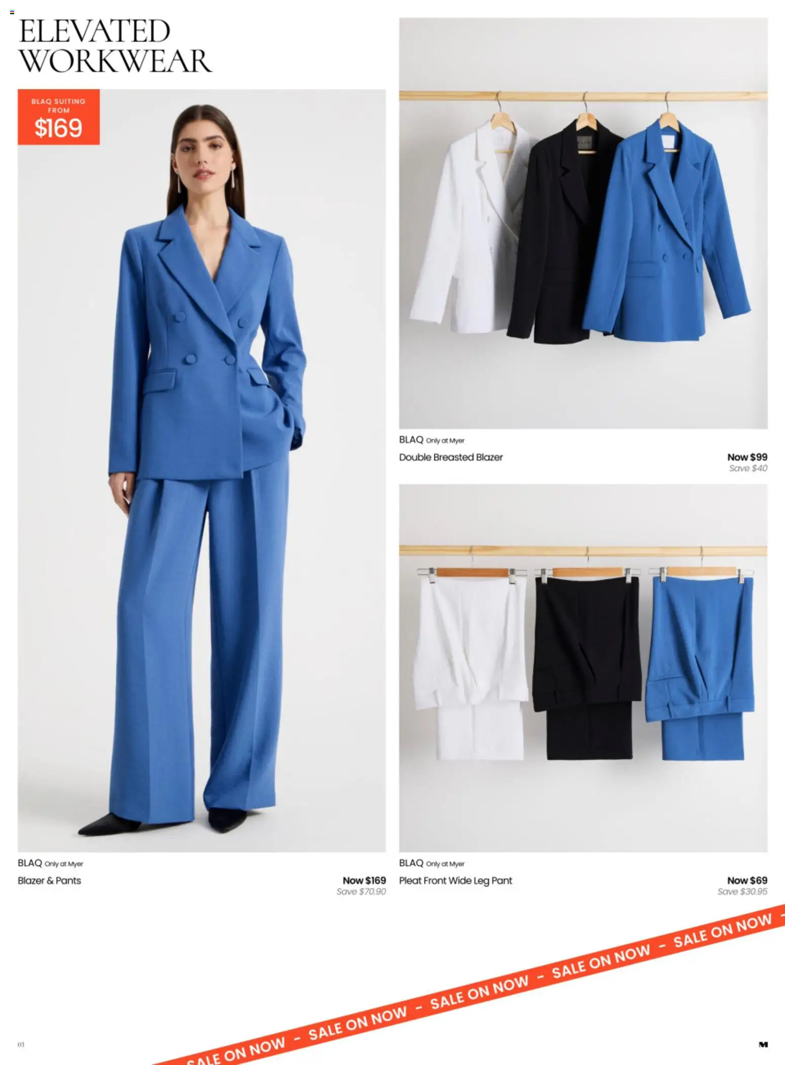 Myer catalogue - valid from 09/09/2026 | Page: 3 | Products: Blazer, Pants
