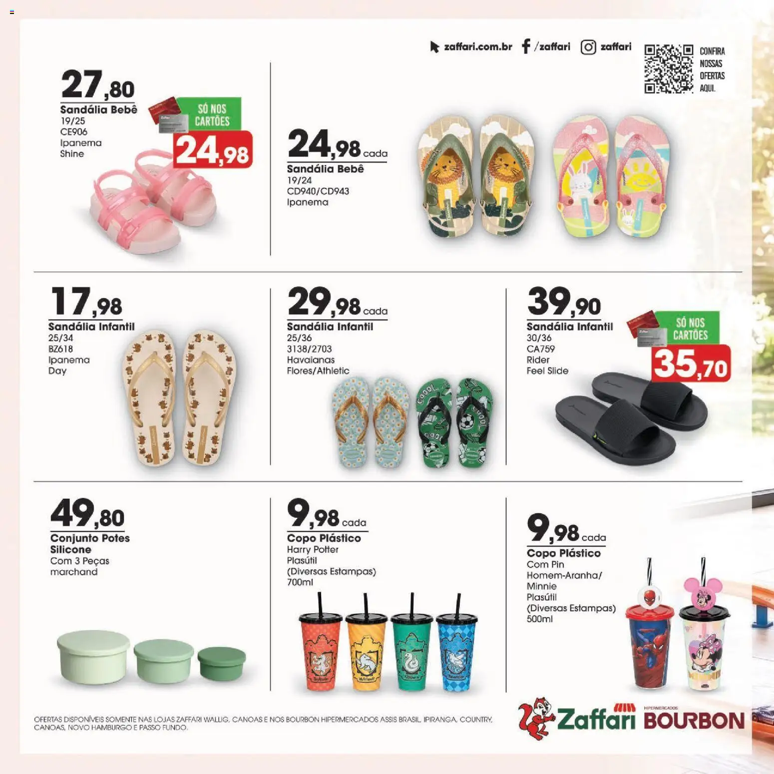 Zaffari Folheto - válido de 24/09/2026 | Página: 12 | Produtos: Bourbon, Potes