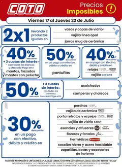 Vista previa Coto - Renova Clases válido desde el 17/07/2026