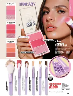 Carmel catálogo C14/26 -  Vista previa de la revista de la tienda Carmel valido desde el 01/10/2026 | Página: 149 | Productos: Iluminador, Rubor, Brocha, Bronceador