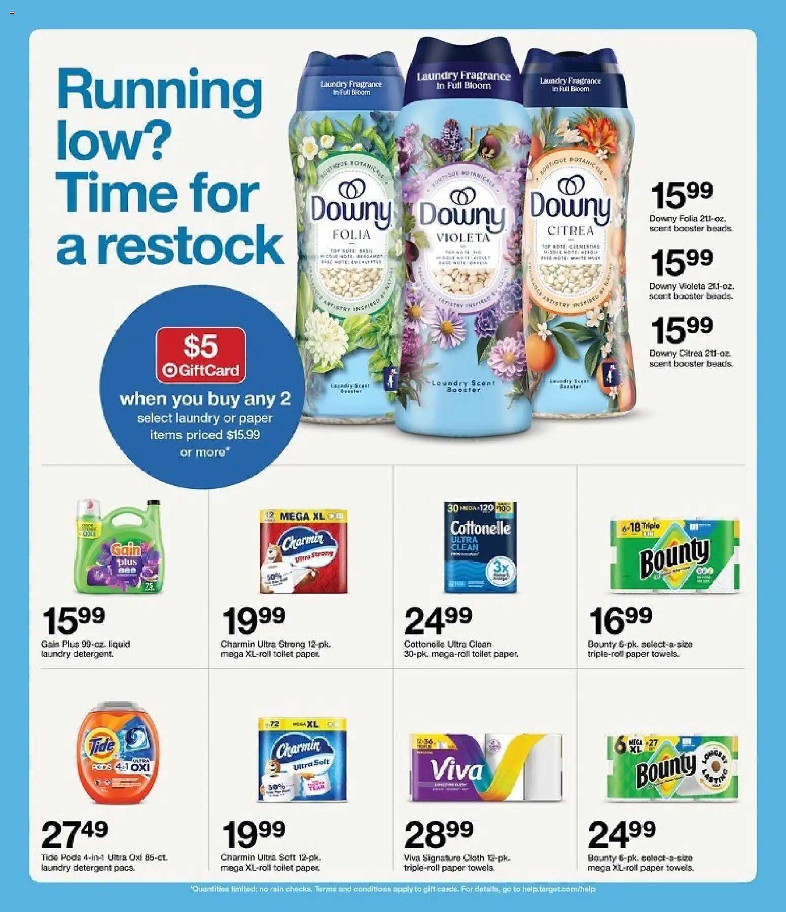 Target Weekly Ad - valid from 09/20/2026 | Page: 21 | Products: Fragrance, Laundry detergent, Detergent, Paper towels