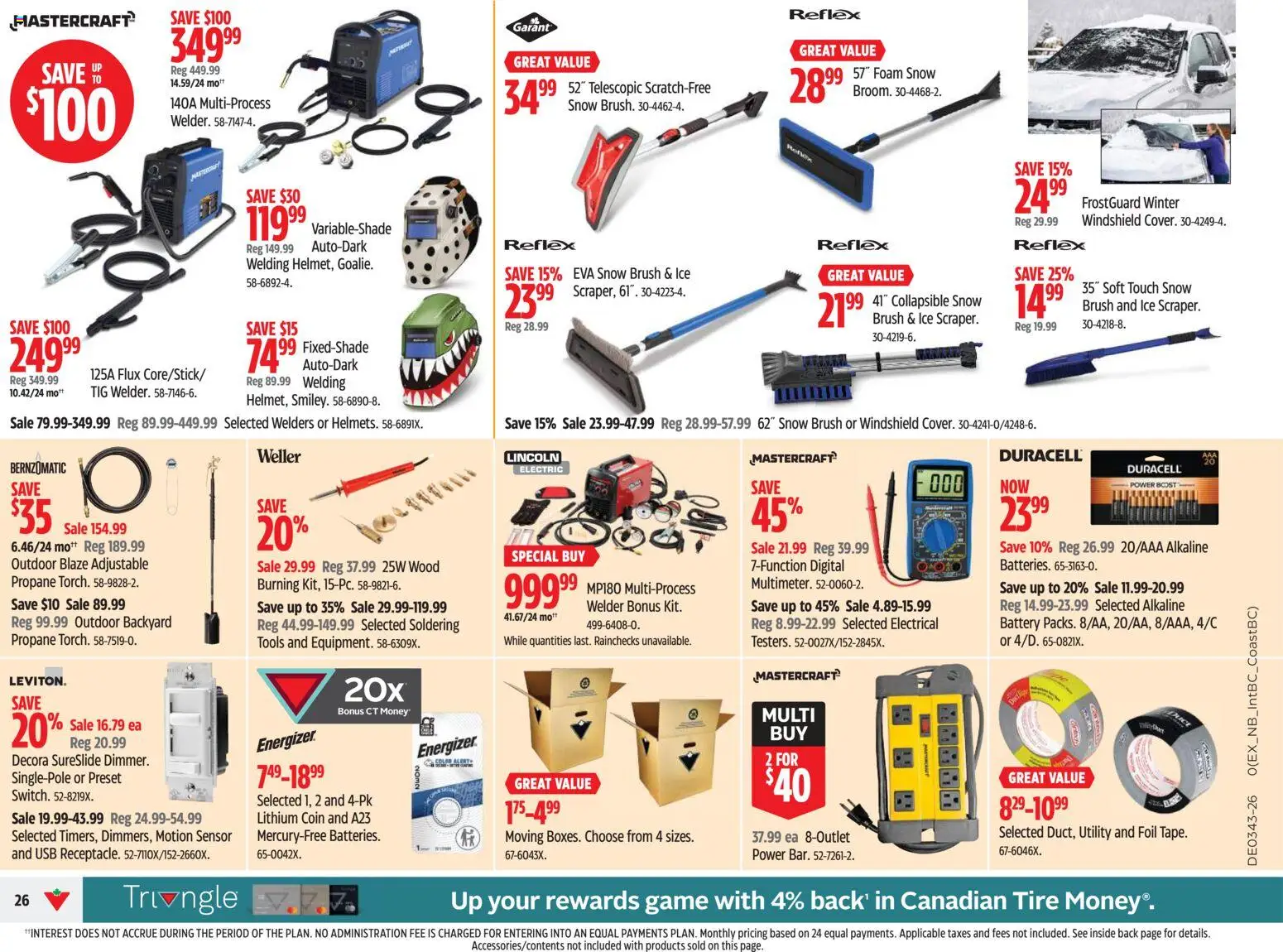 Canadian Tire flyer valid from Oct 22, 2026 | Page: 25