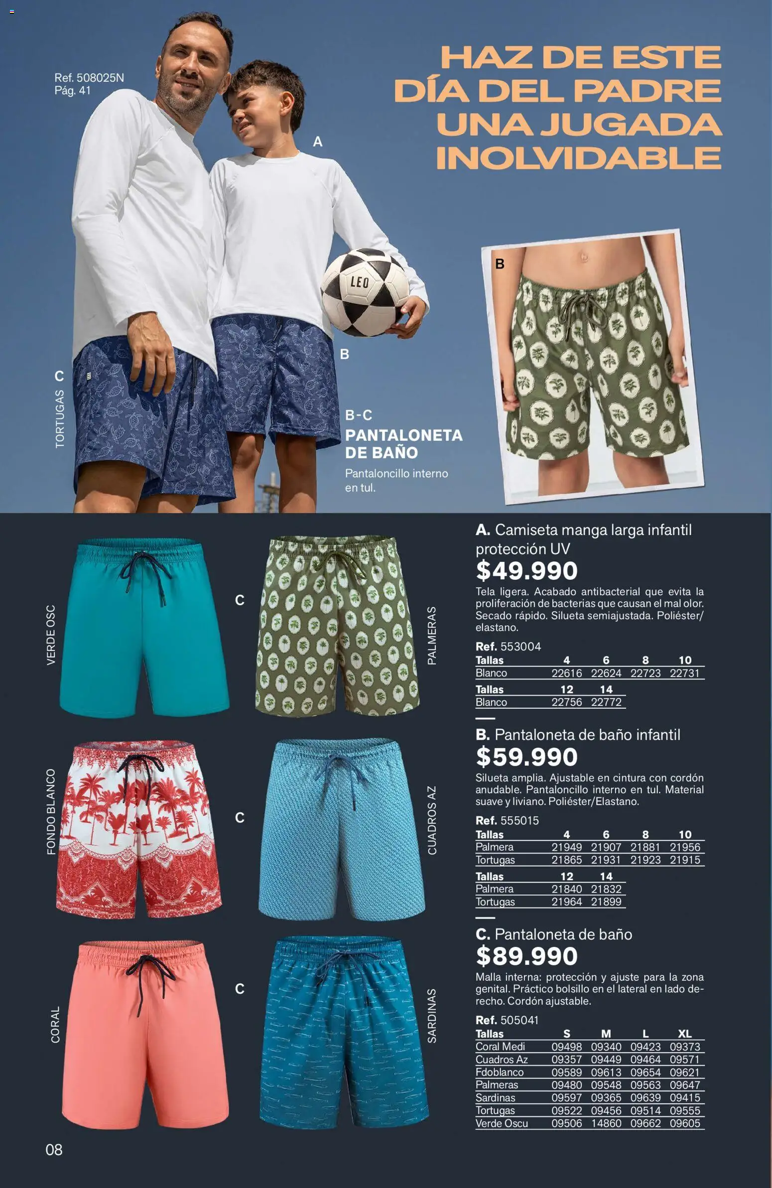 Leonisa revista - valida desde el 04.06.2026 | Página: 8 | Productos: Sardinas, Camiseta, Baño, Pantaloneta